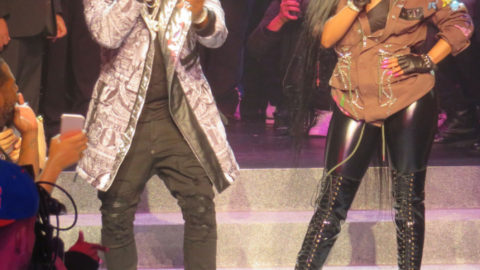 Nicki Minaj Calls Out Urban Culture Vultures During NYFW Performance.